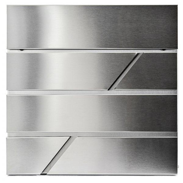 Poštanski sandučić Brick - brušeni čelik