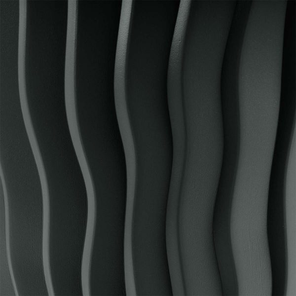 Ukrasni lonac za cvijeće SANDY SLIM CRNI | IFSDPSP-BL