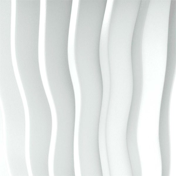 Ukrasni lonac za cvijeće SANDY SLIM BIJELI | IFSDPSP-WH