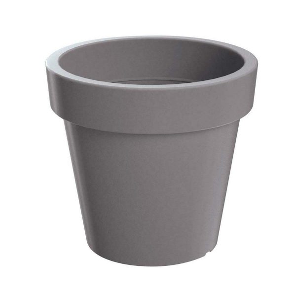 Ukrasni lonac za cvijeće LEXO SIVI | IFSDLR-GR
