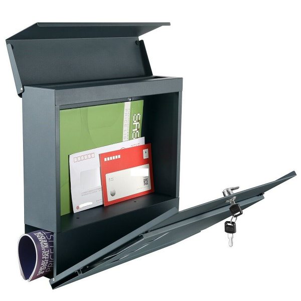 Poštanski sandučić Linea - Antracit