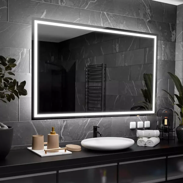 Osvijetljeno kupaonsko ogledalo MALAGA