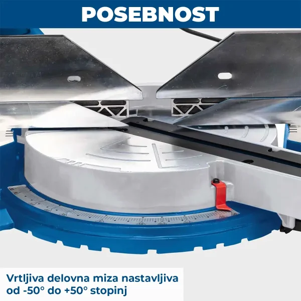 Profesionalna potezno nagibna pila HM305SL-180mm-Scheppah