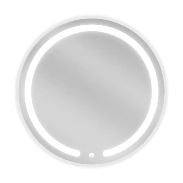 Grijano kupaonsko ogledalo POLO - 60-100cm - 6000K - Prekidač na dodir