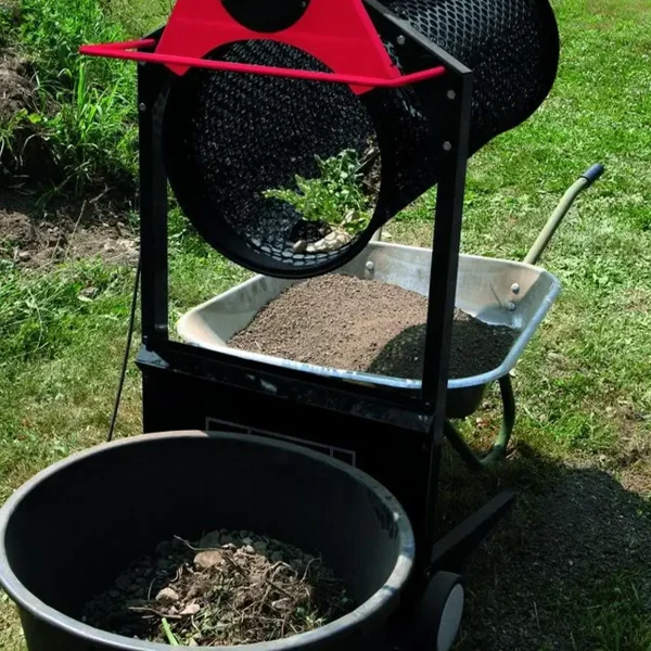 Električno sito za zemlju RS350 - 250 W - 800mm - Scheppach