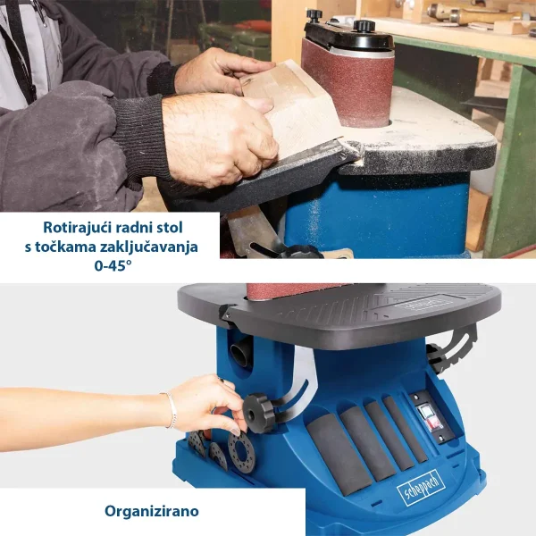 Brusilica sa oscilirajućim vretenom OSM600 - 450 W - Scheppach