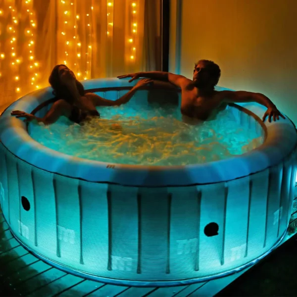 Masažni bazen MSpa STARRY LED - 204 cm - 2100 W