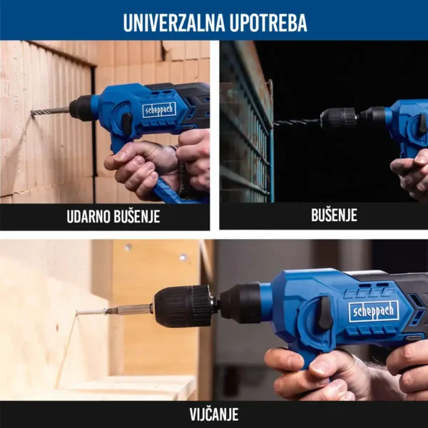 Akumulatorski udarni čekić C-RHD130-X - 20 V - Scheppach