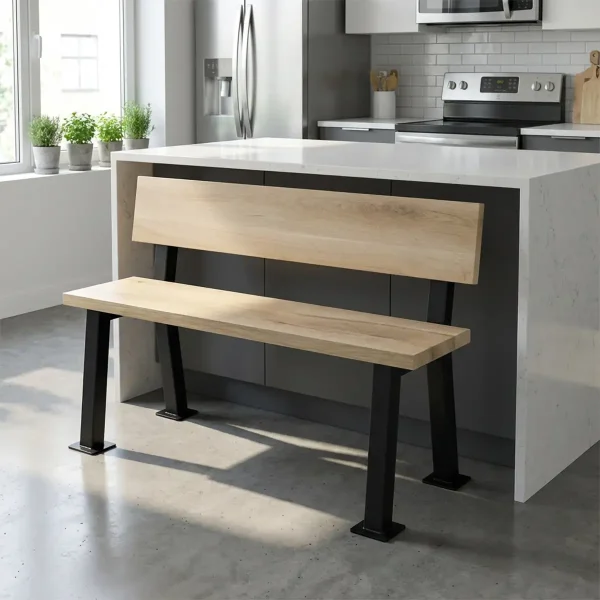 Noge za klupu PARK - 2 kom - Crne