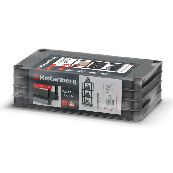 Skladišni regal 58 x 28 x 131,5cm - 150kg - KSS60L4