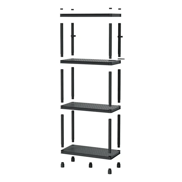 Skladišni regal 58 x 28 x 131,5cm - 150kg - KSS60L4