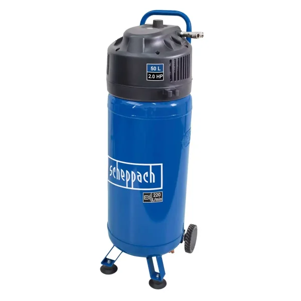 Bezuljni kompresor HC51V - 50 L - 1500 W - 10 bar - Scheppach
