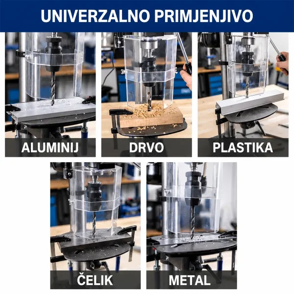 Stupna bušilica TBM300Vario - 750W - 80mm - Scheppach