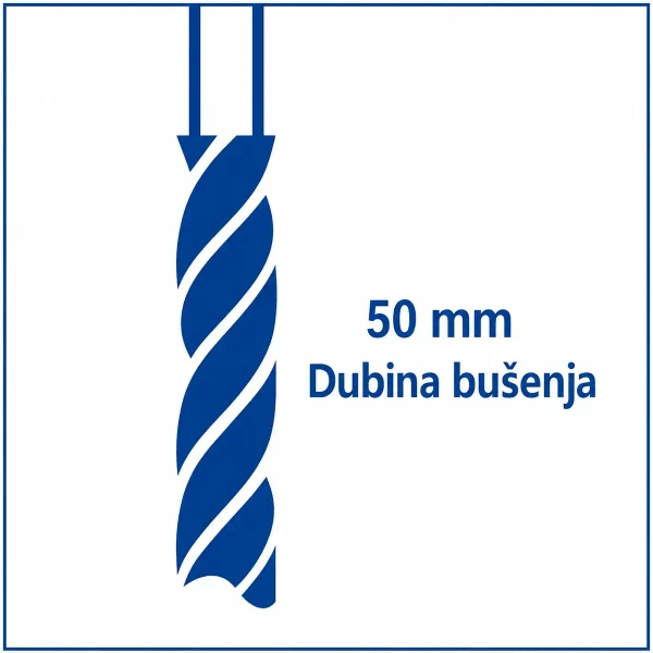 Stupna bušilica TBM200 - 400W - 50mm - Scheppach