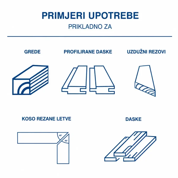 Stolna kružna pila HS254 - 2200W - 85mm - Scheppach