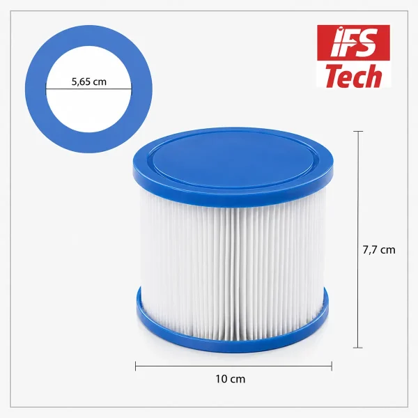 Filter za bazene - 1 komad - Ø 5,65cm - IFS Tech