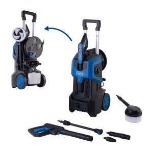 Visokotlačni čistač s priborom SHD180 - 180 bar - 2400 W - Scheppach